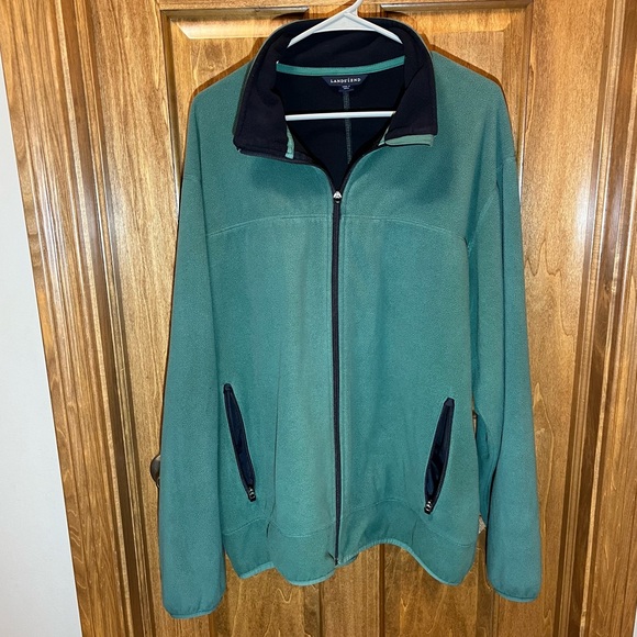 Lands' End Other - Men’s Lands End Fleece Jacket Vintage Looking XL